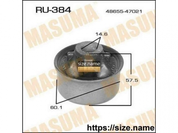 Suspension bush RU-384 (MASUMA)