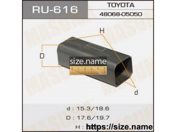 Сайлентблок RU-616 (MASUMA)