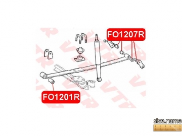 Сайлентблок FO1201R (VTR)