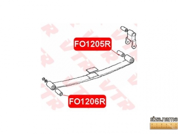 Сайлентблок FO1206R (VTR)