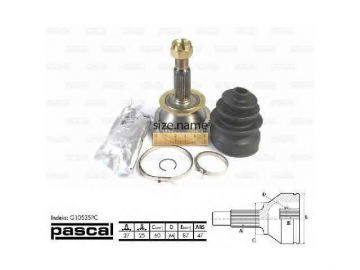 Outer CV Joint G10535PC (PASCAL)