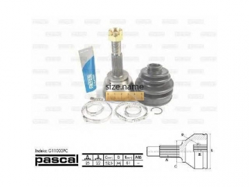 Outer CV Joint G11003PC (PASCAL)