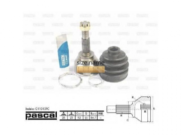 Outer CV Joint G11013PC (PASCAL)
