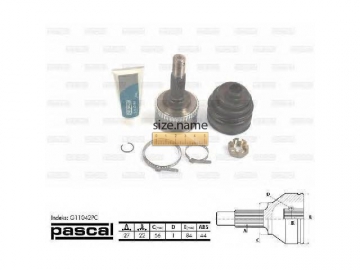 Outer CV Joint G11042PC (PASCAL)