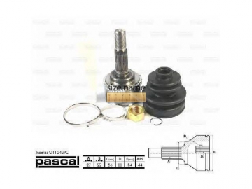 Outer CV Joint G11043PC (PASCAL)