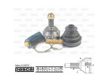 Outer CV Joint G14055PC (PASCAL)