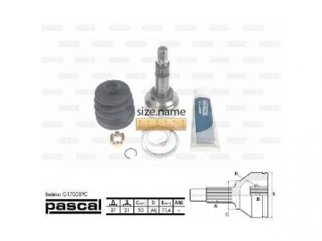Outer CV Joint G17008PC (PASCAL)