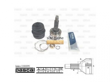 Outer CV Joint G18009PC (PASCAL)