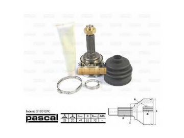 Outer CV Joint G18012PC (PASCAL)