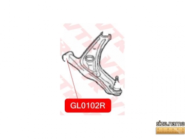 Сайлентблок GL0102R (VTR)