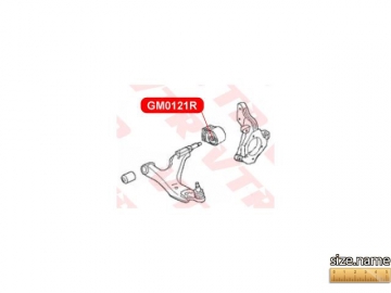 Сайлентблок GM0121R (VTR)