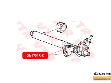 Сайлентблок GM4701R-K (VTR)