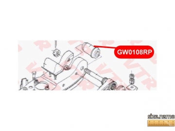 Suspension bush GW0108RP (VTR)