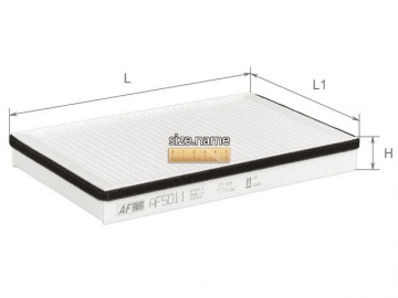 Cabin filter AF 5011 (ALPHA Filter)