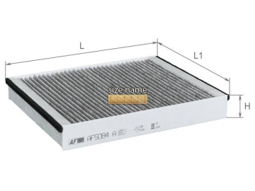 Cabin filter AF 5084a (ALPHA Filter)