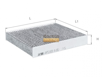 Cabin filter AF 5169a (ALPHA Filter)