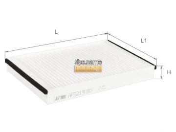 Cabin filter AF 5219 (ALPHA Filter)