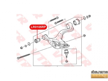 Сайлентблок LR0105RP (VTR)