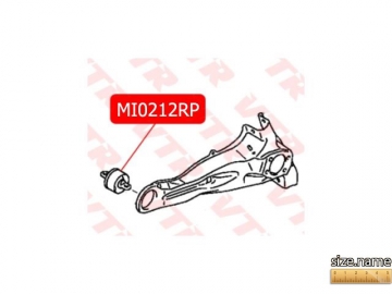 Сайлентблок MI0212RP (VTR)