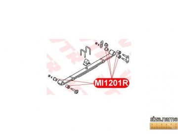 Сайлентблок MI1201R (VTR)