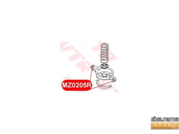 Сайлентблок MZ0205RP (VTR)