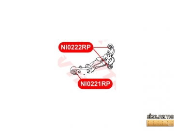 Сайлентблок NI0221RP (VTR)