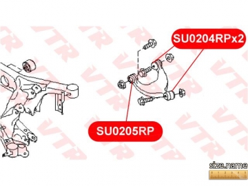 Suspension bush SU0204RP (VTR)