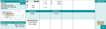 Pistons 44265 (TEIKIN)