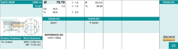 Pistons 46347 (TEIKIN)