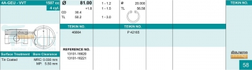 Pistons 46664 (TEIKIN)