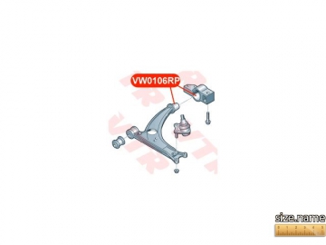 Сайлентблок VW0106RP (VTR)