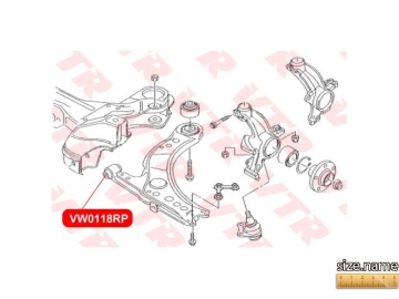 Сайлентблок VW0118RP (VTR)