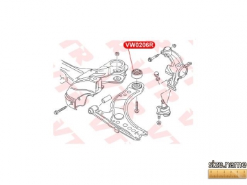 Сайлентблок VW0206R (VTR)