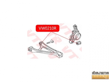 Suspension bush VW0210R (VTR)