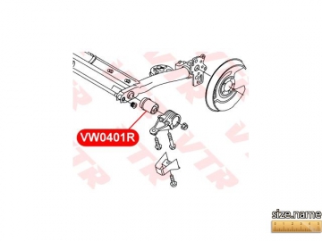 Сайлентблок VW0401R (VTR)