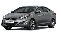 Wipers for Hyundai Elantra/Avante 5th gen, (14-16) restyling
