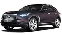 Wipers for Infiniti FX 2nd gen, (13-) restyling