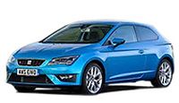 Wipers for SEAT Leon 2nd gen, (09-12) restyling